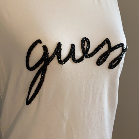 Guess Basic White Tee - Picture 2 of 5